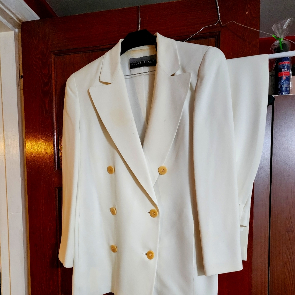 Ellen Tracy Separates - Double Breasted Blazer and Slacks